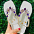 Chinelo Havaianas Decorado Square - Violeta Suave - Imagem 3
