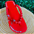 Chinelo Havaianas Decorado Top - Vermelho Luxo - Imagem 1