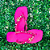 Chinelo Havaianas Decorado Square - Rosa Rubi - Imagem 2