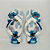 Chinelo Havaianas Decorado Top Infantil - Blue Stitch - Imagem 4