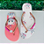Chinelo Havaianas Original Decorado Slim - Gata Marie - Imagem 5
