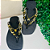 Chinelo Havaianas Decorado Square - Black Heart - Imagem 1