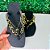 Chinelo Havaianas Decorado Square - Black Heart - Imagem 3