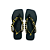 Chinelo Havaianas Decorado Square - Black Heart - Imagem 4