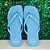 Chinelo Havaianas Square Personalizada - Blue Heart - Imagem 1