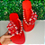 Chinelo Havaianas Top Decorado - Brilho Vermelho - Imagem 6