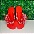 Chinelo Havaianas Top Decorado - Brilho Vermelho - Imagem 2