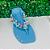 Chinelo Havaianas Decorado Square - Unicorn Blue - Imagem 3