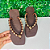 Chinelo Havaianas Decorado Square - Branca neve - Imagem 2