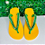 Chinelo Havaianas Decorado Top - Brazil 2026 - Imagem 8