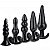 Kit Com 5 Plugs Anais Com Esferas Gradativas Good Vibe Toy - Imagem 1