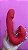 Vibrador de Ponto G e Clitóris com Boca e Dedilhar Slap Sexy Import - Imagem 1