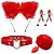 Kit Sensual Rabo De Coelho E Orelhas De Raposa Mega Import - Imagem 1