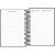 Agenda Spice Espiral Preta M6 2026 - Imagem 5