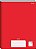 CADERNO BROCHURAO C. D.  96 FLS. - LISO VERMELHO - Imagem 1