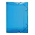 PASTA ELASTICO PP FINA - REF 501 PP - AZUL - Imagem 1