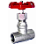 Válvula Globo 1/2" BSP Aço Inox 304 200PSI - Imagem 1