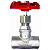 Válvula Globo 1/2" BSP Aço Inox 304 200PSI - Imagem 2