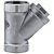 Filtro Y 1.1/2" BSP Aço Inox 304 - Imagem 1