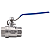Válvula Esfera 1/2" BSP Aço Inox 304 com Vedação PTFE 1000PSI - Imagem 3