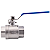 Válvula Esfera 3/4" BSP Aço Inox 304 com Vedação PTFE 1000PSI - Imagem 3