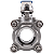 Válvula Esfera Tripartida 1" BSP Aço Inox 304 com Vedação PTFE 1000PSI - Imagem 4