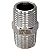 Conexão Niple 1/2" BSP Aço Inox 304 - Imagem 1