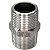 Conexão Niple 3/4" BSP Aço Inox 304 - Imagem 1