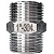 Conexão Niple 1" BSP Aço Inox 304 - Imagem 1