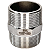 Conexão Niple 1.1/2" BSP Aço Inox 304 - Imagem 1
