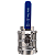 Válvula Esfera Tripartida 2.1/2" BSP Aço Inox 304 com Vedação PTFE 1000PSI - Imagem 5