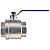 Válvula Esfera 3" BSP Aço Inox 304 com Vedação PTFE 1000PSI - Imagem 3