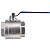 Válvula Esfera 4" BSP Aço Inox 304 com Vedação PTFE 1000PSI - Imagem 3