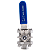 Válvula Esfera Tripartida 1/4" BSP Aço Inox 304 com Vedação PTFE 1000PSI - Imagem 5