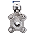 Válvula Esfera Tripartida 1/4" BSP Aço Inox 304 com Vedação PTFE 1000PSI - Imagem 4