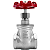 Válvula Gaveta 1-1/4" BSP Aço Inox 304 200PSI - Imagem 2