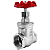 Válvula Gaveta 1-1/4" BSP Aço Inox 304 200PSI - Imagem 1