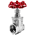 Válvula Gaveta 1-1/2" BSP Aço Inox 304 200PSI - Imagem 1