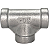 Conexão Tee 1/4 Polegada Bsp Aço Inox 304 Rosca Fêmea - Imagem 5