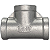 Conexão Tee 1/2 Polegada Bsp Aço Inox 304 Rosca Fêmea - Imagem 3