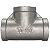 Conexão Tee 3/4 Polegada Bsp Aço Inox 304 Rosca Fêmea - Imagem 3