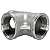 Conexão Tee 1 Polegada Bsp Aço Inox 304 Rosca Fêmea - Imagem 4