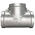 Conexão Tee 1 Polegada Bsp Aço Inox 304 Rosca Fêmea - Imagem 3