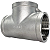 Conexão Tee 2 Polegada Bsp Aço Inox 304 Rosca Fêmea - Imagem 1