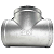 Conexão Tee 4 Polegada Bsp Aço Inox 304 Rosca Fêmea - Imagem 3