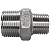 Conexão Niple Redução Bsp 3/4" X 1/2" Inox 304 Rosca Macho - Imagem 4