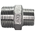 Conexão Niple Redução Bsp 1" X 3/4" Inox 304 Rosca Macho - Imagem 4