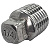 Conexão Plug BSP 1/4 Polegada Aço Inox 304 Rosca Macho - Imagem 1