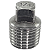 Conexão Plug BSP 1/4 Polegada Aço Inox 304 Rosca Macho - Imagem 3