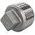 Conexão Plug BSP 3/4 Polegada Aço Inox 304 Rosca Macho - Imagem 1